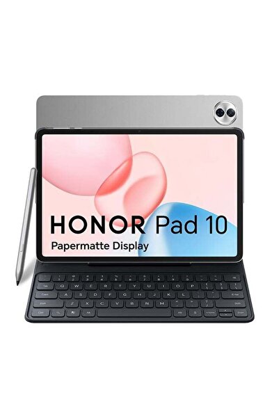 HONOR Pad 10 Papermatte 12.1 Inch Wi-Fi Tablet 8GB RAM 256GB Gray with Keyboard Case & Pencil