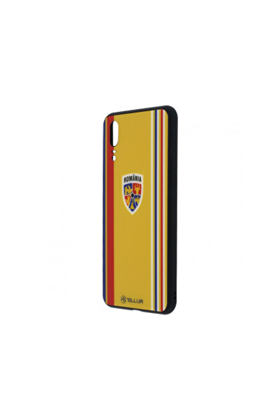 TELLUR TPU Case with Glass Back for Huawei P20, Multicolor