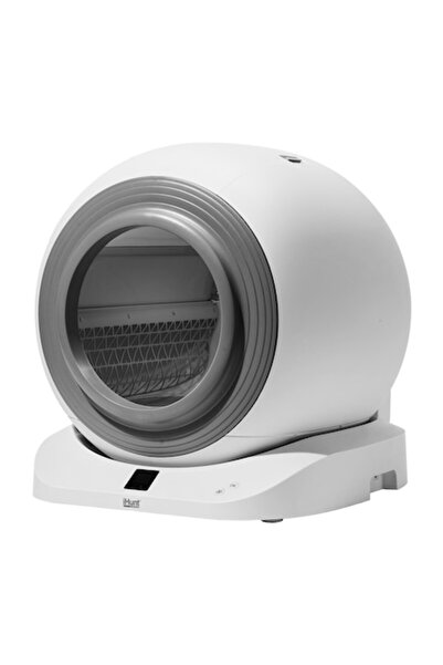 iHunt Litieră automată inteligentă pentru pisici V5, Spray dezodorizant, 65L, WiFi, App Smart