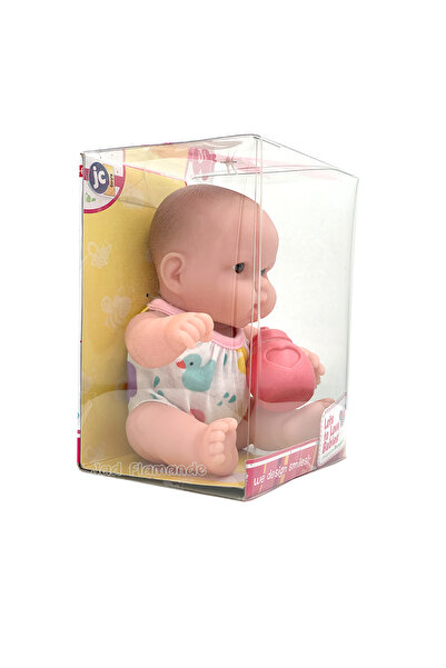 JC TOYS Baby doll with bottle 20 cm