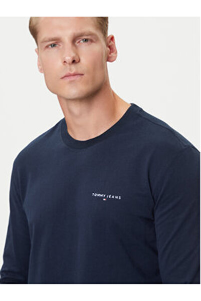 Tommy Jeans Tricou cu mânecă lungă pentru bărbați DM0DM21594 Multicolor