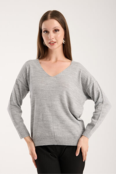 Pinza سترة تريكو رفيعة برقبة على شكل حرف V