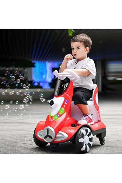 Generic Electric four-wheel balance scooter with remote control - the latest trend