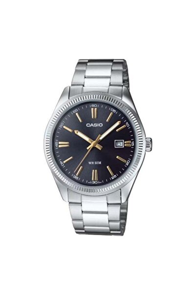 Casio Enticer Analog Wrist Watch MTP-1302D-1A2V - 39mm - Silver for Men