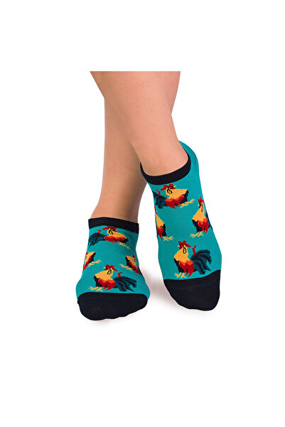 Pirin Hill Sosete scurte bumbac COLOUR COTTON Rooster Sneaker MINT