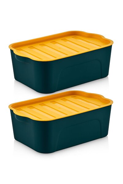 Se Yank Haus 2 Liter Storage Container Box with Lid Decorative Storage Box 2 Lt