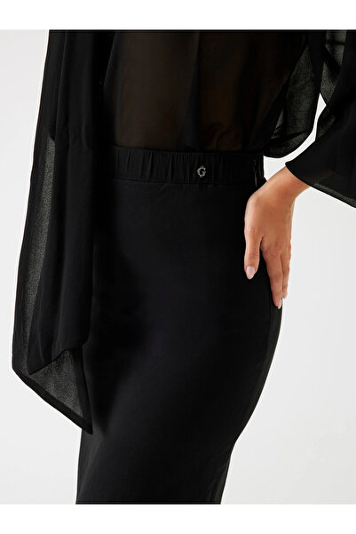 Guess Creta Kadın Siyah Kalem Etek W5BD84W2362-JBLK