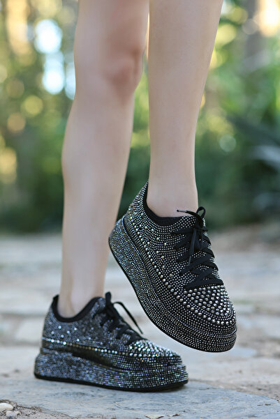 kajal ayakkabı Αθλητικά παπούτσια με πέτρα με χοντρή σόλα LJN 199