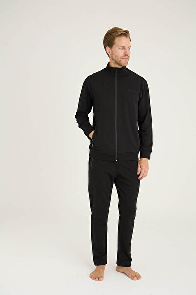 KLY 95% Cotton Men's Zippered Tracksuit Set Stylish Design