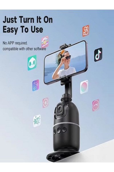 cyke 360° Auto Tracking Phone Holder P03 – Smart Gimbal with Facial Recognition