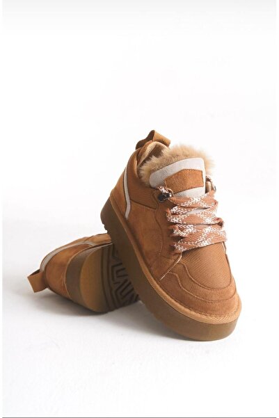 AYS SHOES Παιδικές μπότες από σουέτ με χοντρή σόλα