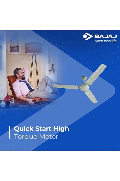 Bajaj Maxima 1400mm White Celing Fan
