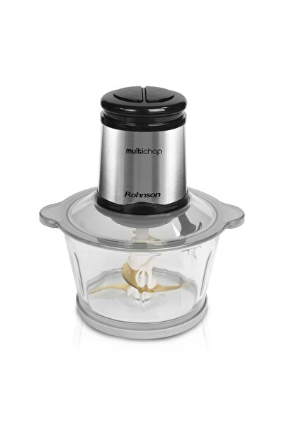 ROHNSON R5118 MultiChop Chopper, 400W, 1.8L Glass Bowl, 4 Titanium Blades