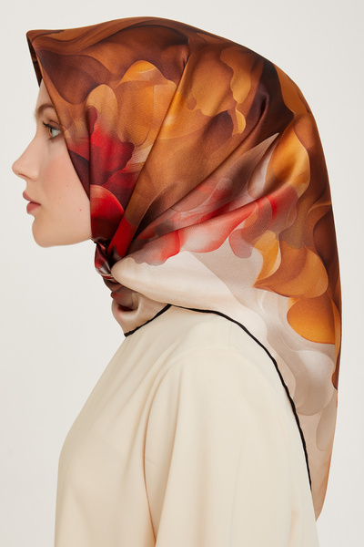 Armine Silk Scarf 9244D (Twill)-05