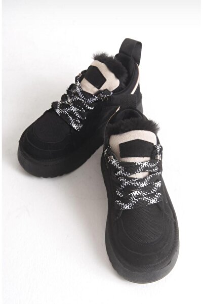 AYS SHOES Çocuk Kalın Tabanlı Süet Bot