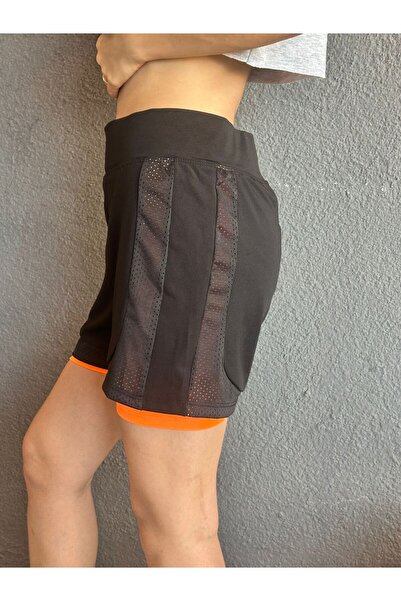 Gönülden Tasarım Two Layer Women Shorts Sport Shorts