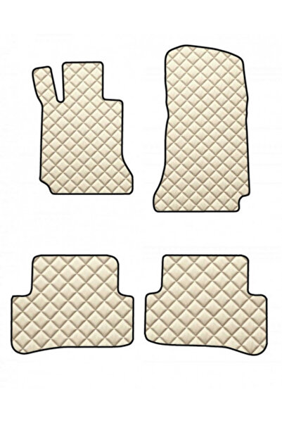 DELUXETUNING Covorase auto, mochete auto piele ecologica compatibile Mercedes...