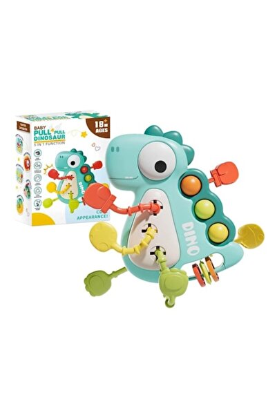 OEM Dinozaur pentru bebeluși cu tracțiune - Jucărie interactivă pentru copii