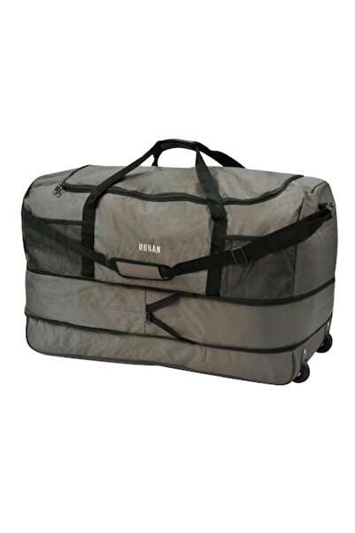 valiosa Travel bag with wheels, 101 L, max weight 30 kg, adjustable size, olive green