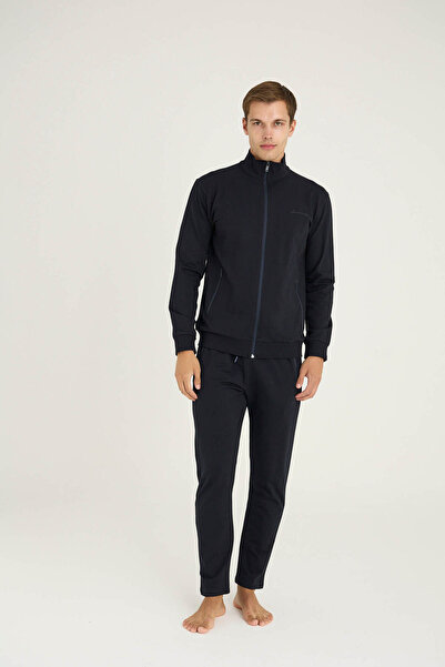 KLY 95% Cotton Men's Zippered Tracksuit Set Stylish Design