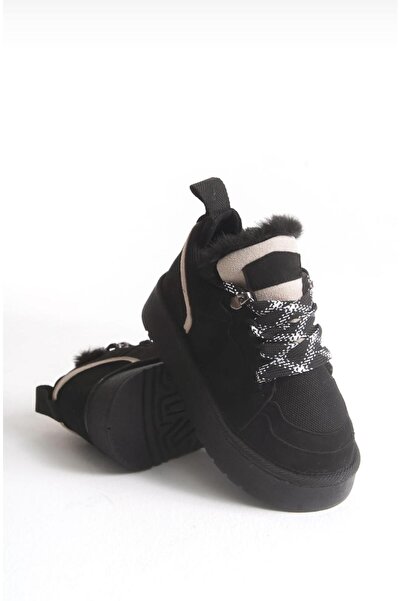 AYS SHOES Çocuk Kalın Tabanlı Süet Bot