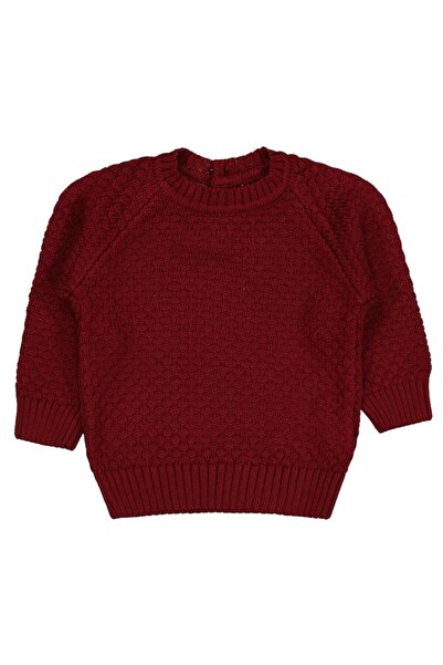Civil Baby Wılme Knitted 6-18 Months Sweater - Burgundy 12-18 Months