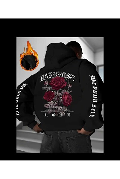 ORVIO Group Men's Hoodie - Dark Rose