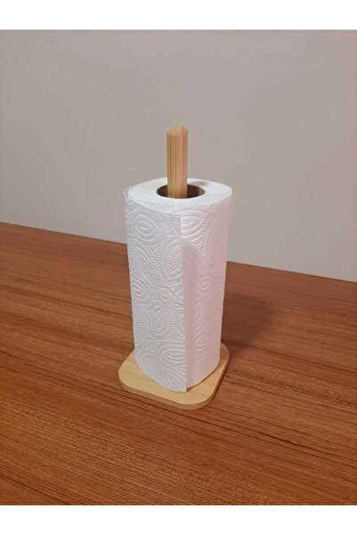 bir sürü eşya pak market Bamboo Square Base Paper Towel Holder