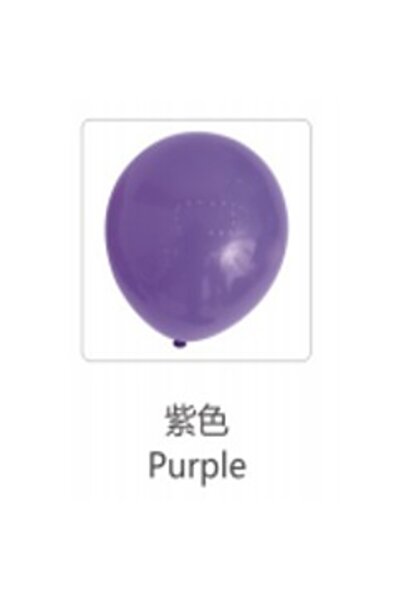 Flippy Set 12 Baloane Latex Standard, 30 cm, Mov