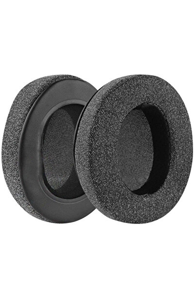 PadForce Pernițe pentru urechi Audio-Technica ATH M50X, M50XBT, M50, M40X, M30, M20, M10, MSR7 – Gri, Pânză