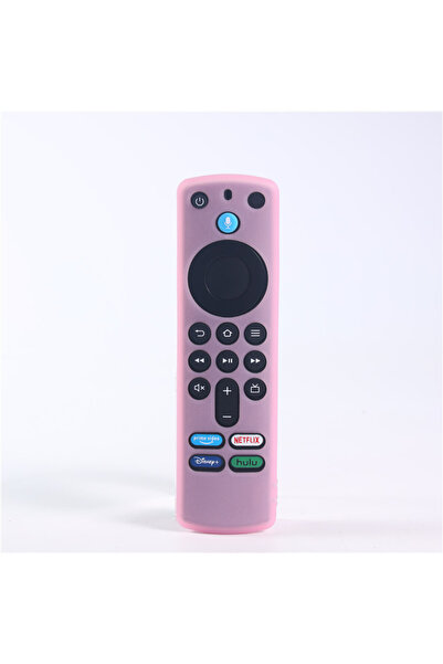 Choice3 Glow Pink Silicone Protective Cover for Fire Stick 4K MAX 3rd Gen Rem...