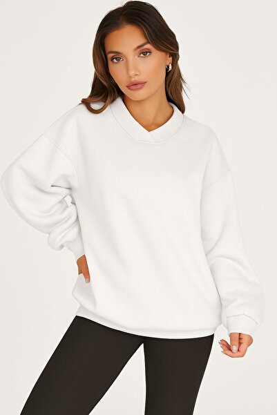 BENROMA UNISEKS SWEATSHIRT SA V-IZREZOM