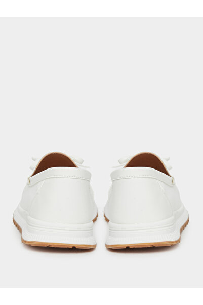 Styli Casual Loafers with Bow Detail