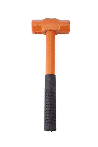 Lawazim مطرقة مهندس 2 رطل - مطرقة قصيرة شديدة التحمل مع قبضة غير قابلة للانزلاق لأعمال الهدم والأعمال المعدنية