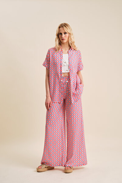 VERDA Çiçek Desenli Takım