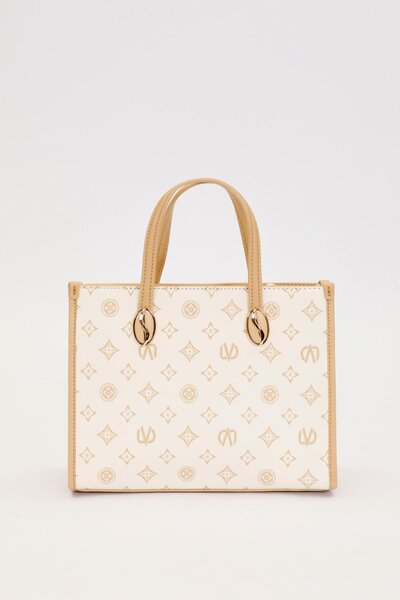 Levidor Yellow Lvd Printed Handbag