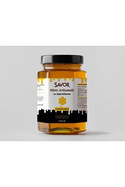 SAVOR Χειροποίητο μέλι με υπερτροφές και εξωτική γεύση