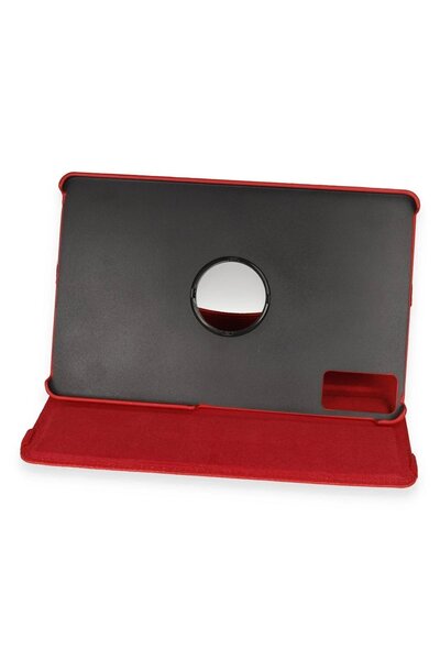 Khayra Huawei Honor Pad 10 12.1 Case 360 Tablet Leather Case - Red-(5796) - Eszaoc5106-6249