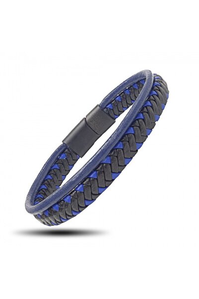 FM Blue Color Multi Leather Bracelet 31833B5D2
