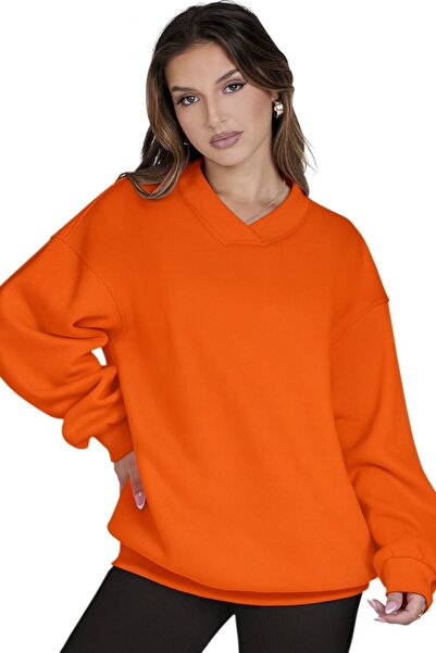 DM DOLCE MORE UNISEKS SWEATSHIRT SA V-IZREZOM