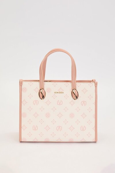 Levidor Pink Lvd Printed Handbag