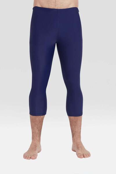Coega Sunwear Mens Swim Leggings 3/4 Length - Navy