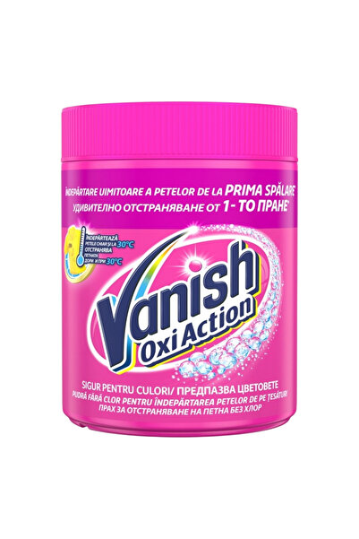 Vanish PUDRA PENTRU INDEPARTAREA PETELOR PENTRU HAINE COLORATE OXI ACTION, 42...