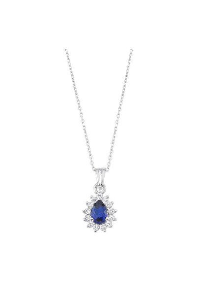 Pirnus Diamond Altın Safir Antruaj Kolye Ucu