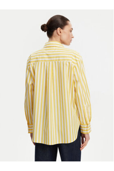 Tommy Hilfiger Women's Shirt WW0WW45612 Yellow
