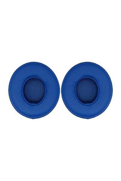 PadForce Pernițe pentru urechi pentru căști Beats Solo 3, Solo 2 Wireless, On-Ear - Albastru marin, Piele