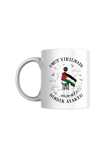 Z&K Tasarım Palestinian Resistance - Child Figure - Mug # 2