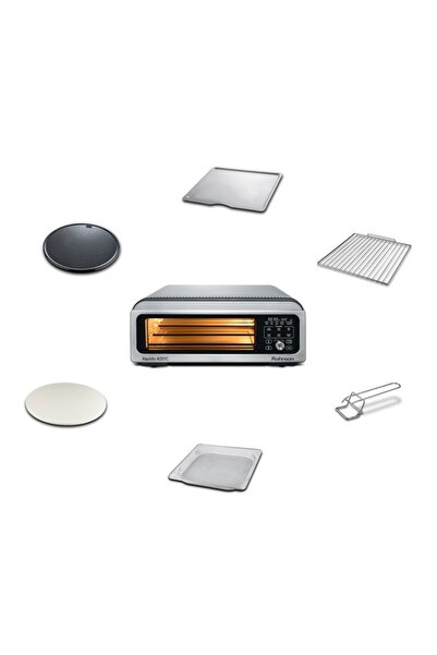 ROHNSON Pizza oven with air circulation, R 2880, 18 L, 2000 W, 1 hour timer, 40-400°C,