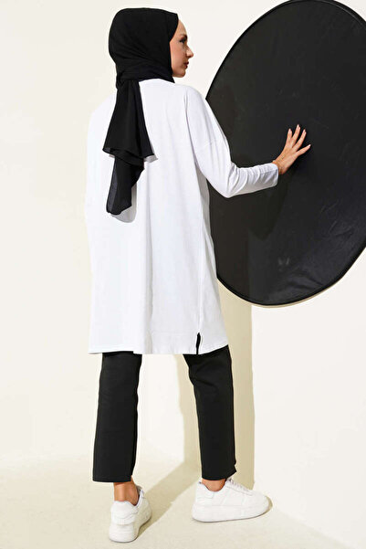 Smy moda Γυναικείο μπλουζάκι με στάμπα με μακρύ μανίκι