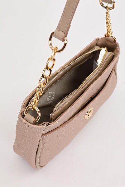 Levidor Τσάντα ώμου με λεπτομέρεια από αλυσίδα βιζόν